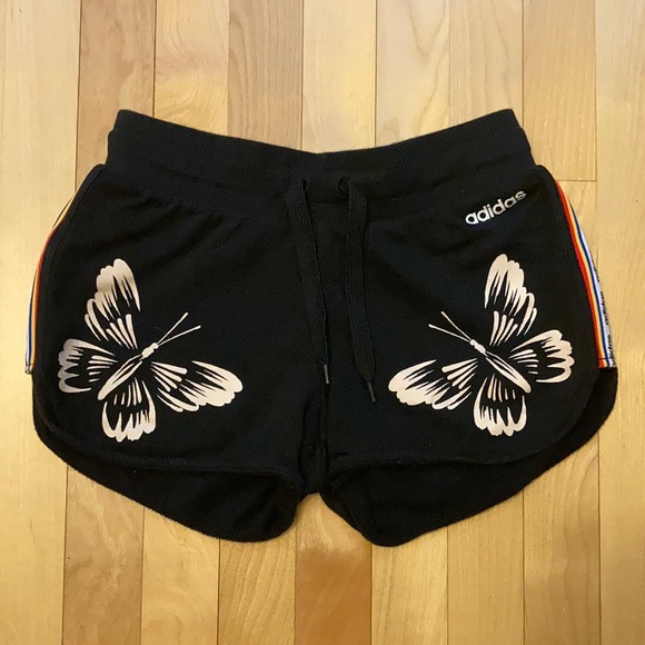 Adidas Butterfly Track Shorts - Picture 1 of 4